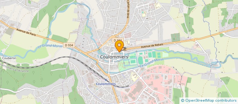 localisation de l'entreprise COULOCLEAN à COULOMMIERS