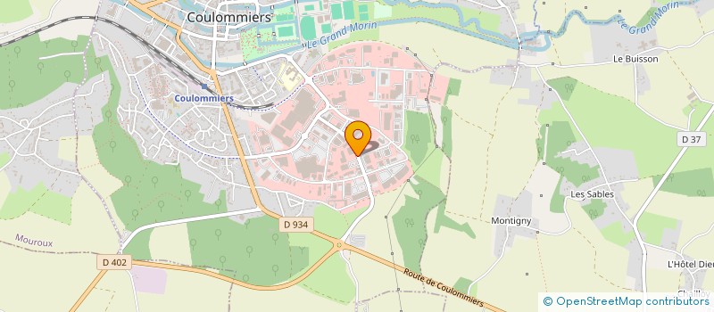localisation de l'entreprise COULOMMIERECO à COULOMMIERS