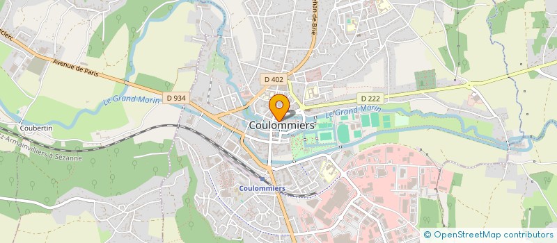 localisation de l'entreprise COULOMMIERS ANIMATION PLUS à COULOMMIERS