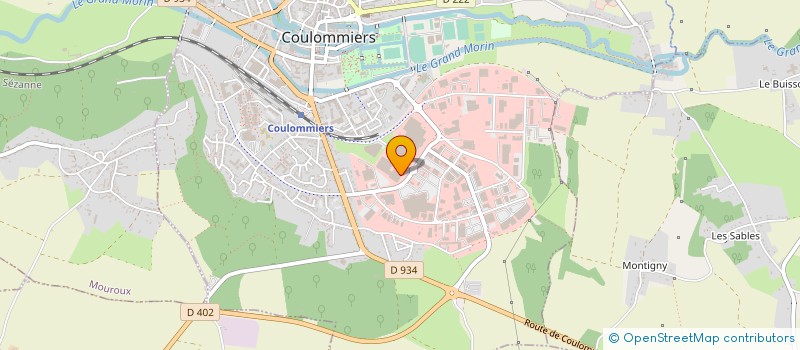 localisation de l'entreprise COULOMMIERS AUTOS à COULOMMIERS
