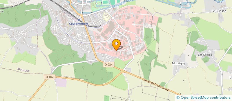 localisation de l'entreprise COULOMMIERS CASH à COULOMMIERS