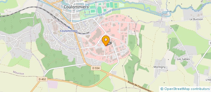 localisation de l'entreprise COULOMMIERS TOURISME-AUTOCARS DELOISY à COULOMMIERS