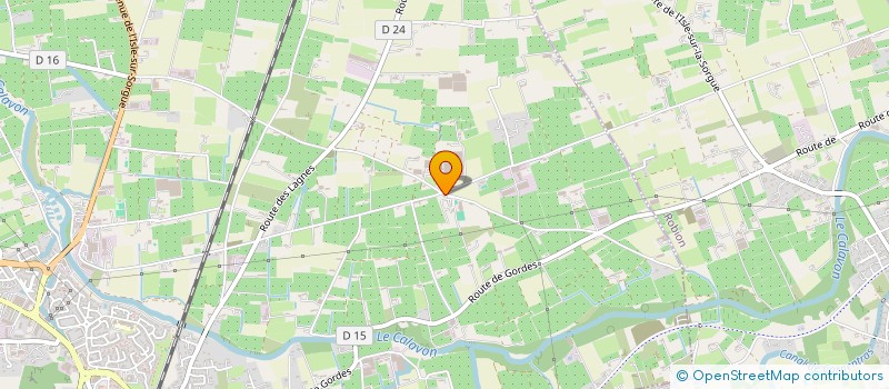 localisation de l'entreprise COULON  CAVAILLON