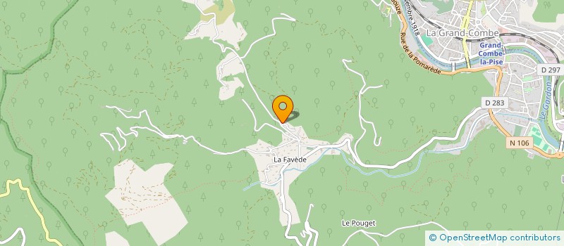 localisation de l'entreprise COULON  LES SALLES-DU-GARDON