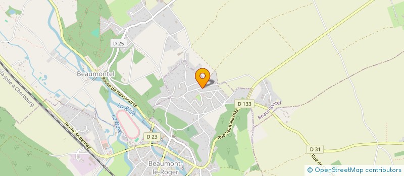 localisation de l'entreprise COULON  BEAUMONT-LE-ROGER