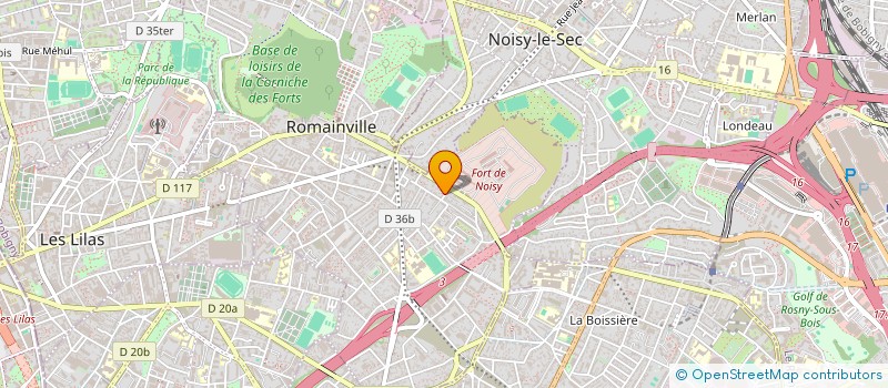 localisation de l'entreprise COULON à ROMAINVILLE