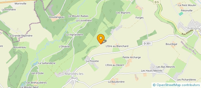 localisation de l'entreprise COULONGES à MAROLLES-LES-BUIS