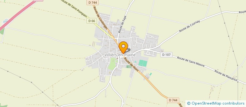 localisation de l'entreprise COULONGES ESPACE AUTOMOBILES  COULONGES-SUR-L'AUTIZE