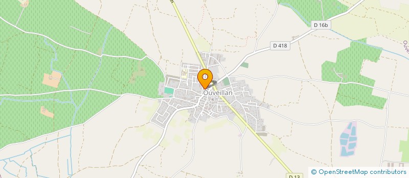 localisation de l'entreprise COULOUMA M.C.  OUVEILLAN