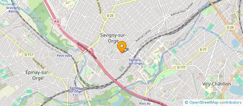 localisation de l'entreprise COUMAR CORPORATION  SAVIGNY-SUR-ORGE