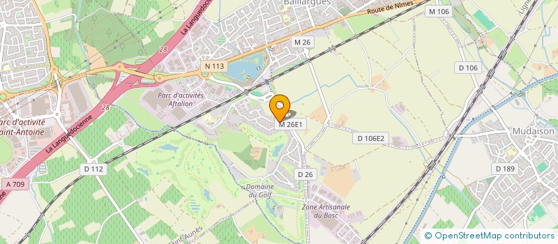 localisation de l'entreprise COUNOISE à BAILLARGUES