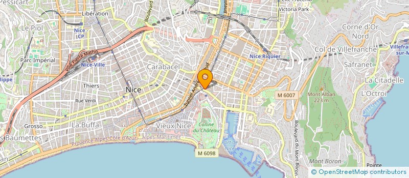 localisation de l'entreprise COUNTA BLABLA  NICE