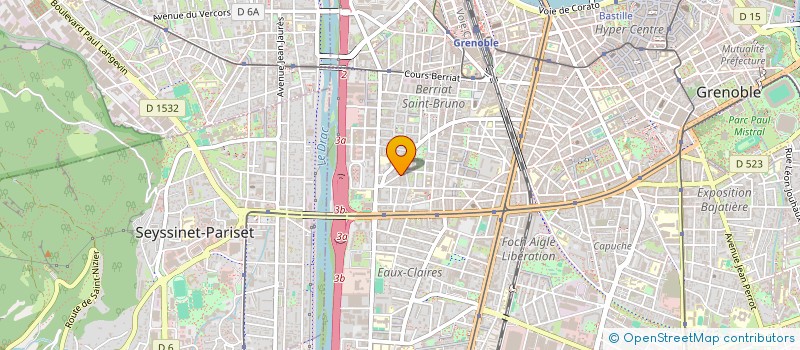 localisation de l'entreprise COUNTACT  GRENOBLE