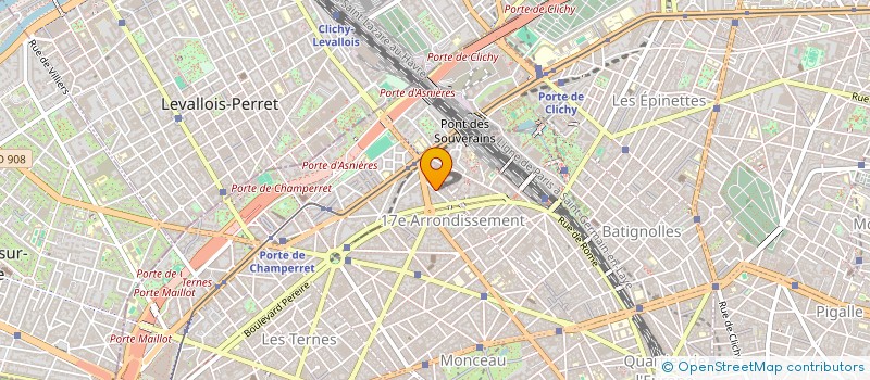 localisation de l'entreprise COUNTANCY  PARIS