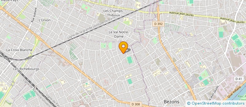 localisation de l'entreprise COUNTER TRADE FRANCE  HOUILLES