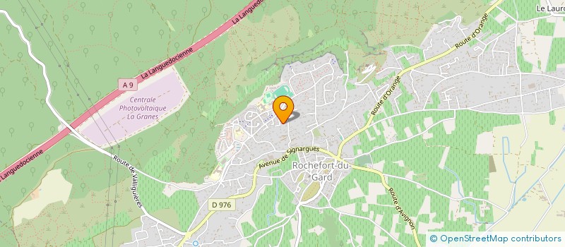 localisation de l'entreprise COUNTRY CHALLENGE 30  ROCHEFORT-DU-GARD