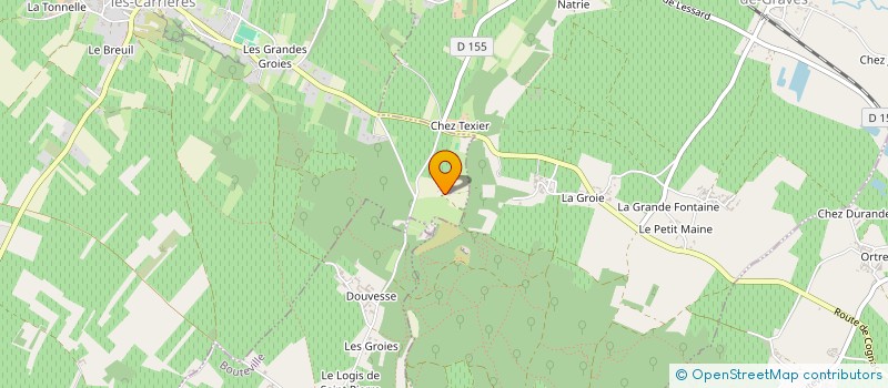 localisation de l'entreprise COUNTRY DANCE CLUB CHARENTE LINE DANCE à SAINT-MEME-LES-CARRIERES