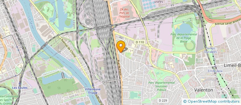 localisation de l'entreprise COUNTRY DANCERS 94 à VILLENEUVE-SAINT-GEORGES