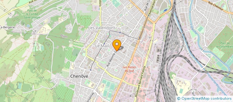 localisation de l'entreprise COUNTRY ENERGIES  CHENOVE