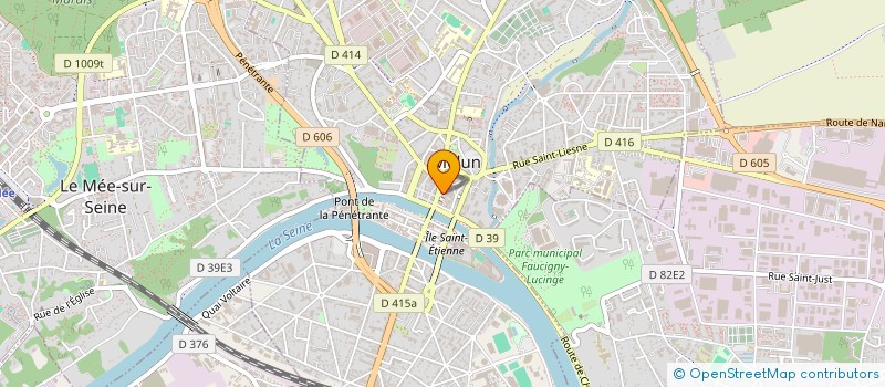 localisation de l'entreprise COUNTRY INFORMATIQUE à MELUN