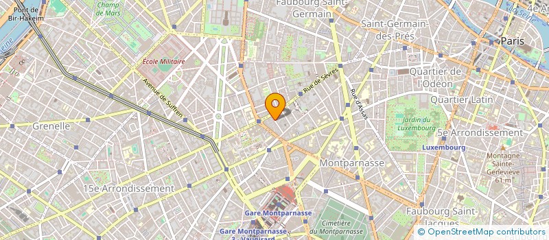 localisation de l'entreprise COUNTRY LIVING PARIS SARL  PARIS