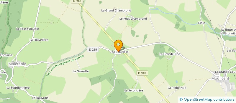 localisation de l'entreprise COUNTRY LODGE  LONGNY LES VILLAGES