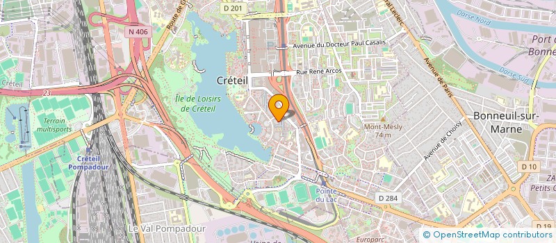 localisation de l'entreprise COUNTRY MODE  SAINT-LEU-LA-FORET