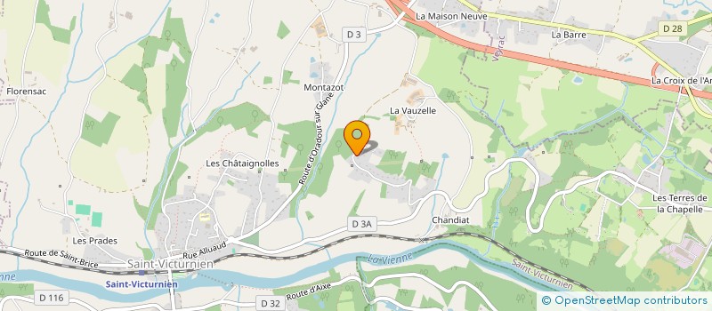 localisation de l'entreprise COUNTRY OUEST VALLEE à SAINT-VICTURNIEN