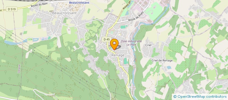 localisation de l'entreprise COUNTRY ROAD 38  RENAGE