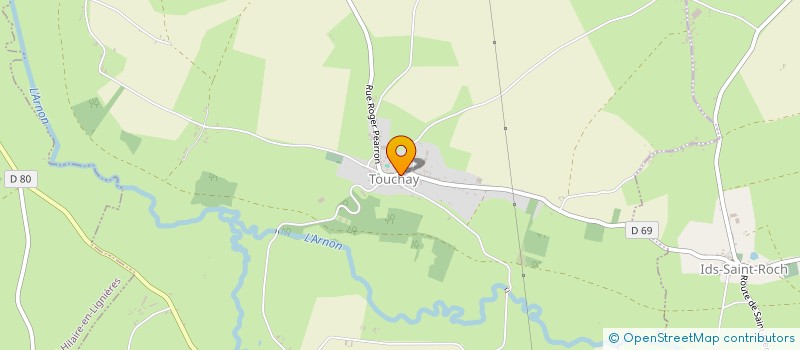 localisation de l'entreprise COUNTRY TOUCH 18  TOUCHAY