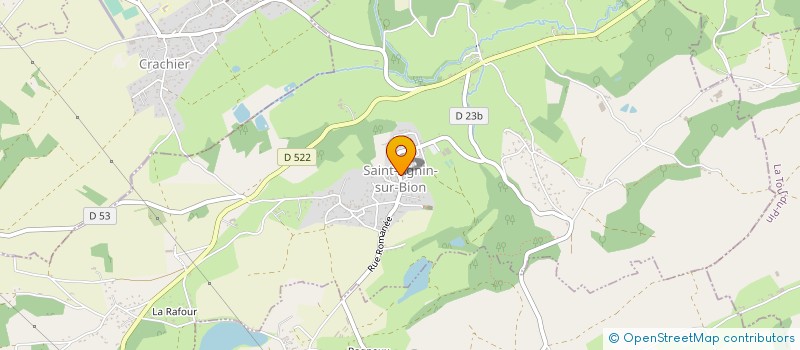 localisation de l'entreprise COUNTRY WESTERN 38  SAINT-AGNIN-SUR-BION