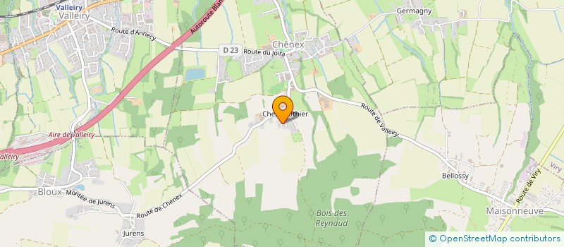 localisation de l'entreprise COUNTRYMUZ  CHENEX