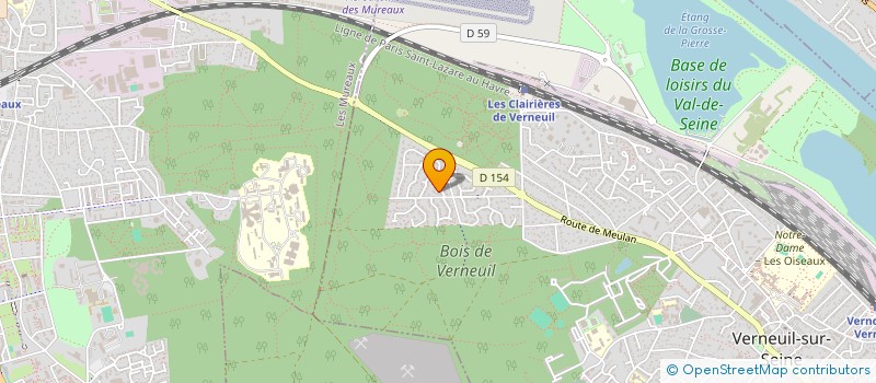 localisation de l'entreprise COUP D'COEUR à VERNEUIL-SUR-SEINE