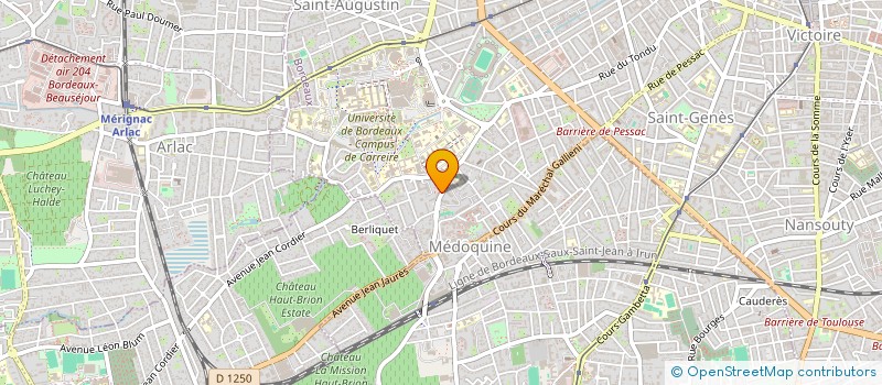 localisation de l'entreprise COUP D'PELLE  BORDEAUX