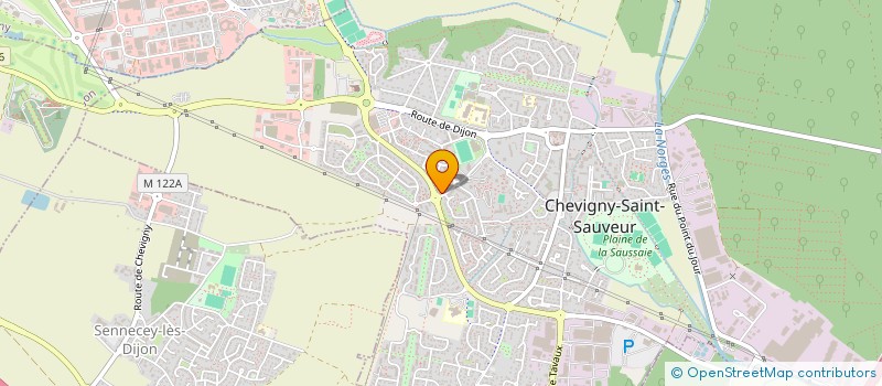 localisation de l'entreprise COUP D' POUCE  DIJON