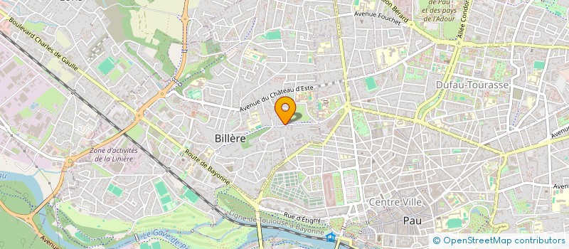 localisation de l'entreprise COUP D'POUCE AU BENIN à BILLERE