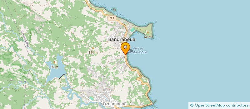 localisation de l'entreprise COUP D'POUCE GBO à BANDRABOUA