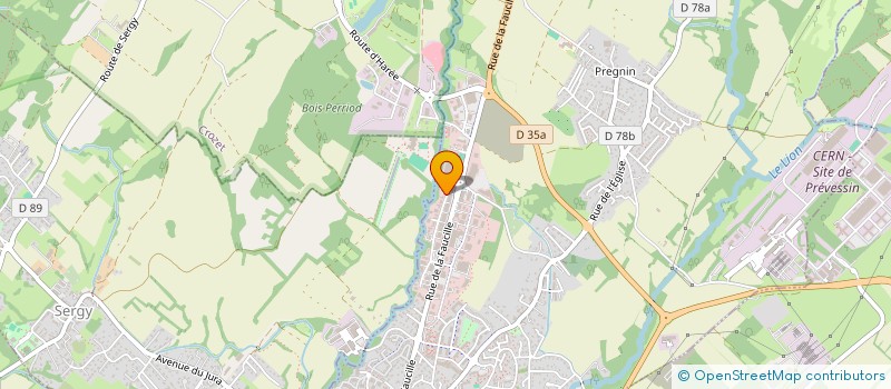 localisation de l'entreprise COUP D'POUSS à SAINT-GENIS-POUILLY