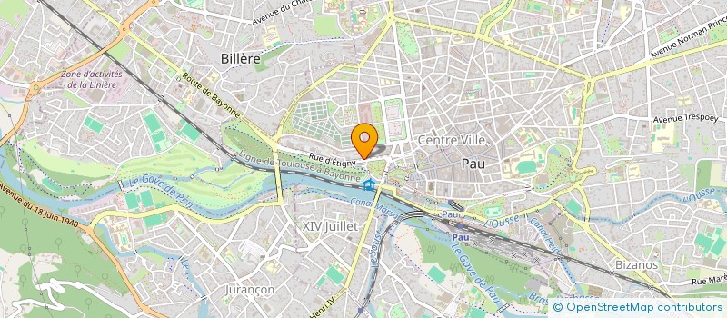 localisation de l'entreprise COUP D'POUSSE AUX ACTIONS (CPA ) à PAU