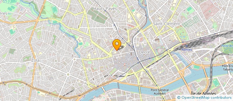 localisation de l'entreprise COUP DE CISEAUX à NANTES