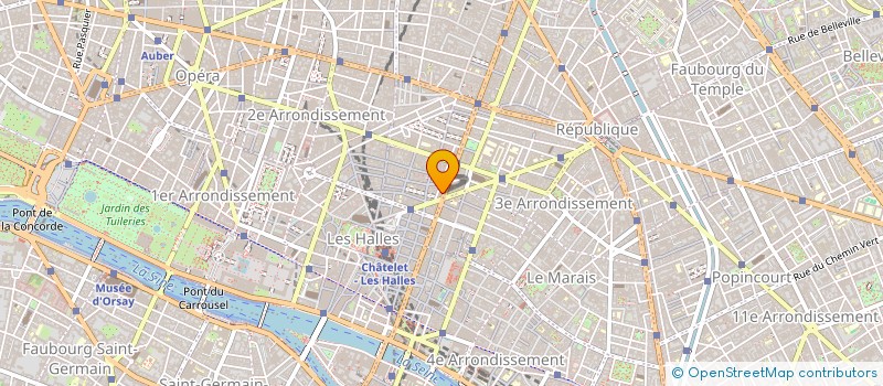 localisation de l'entreprise COUP DE COEUR STRASBOURG  PARIS