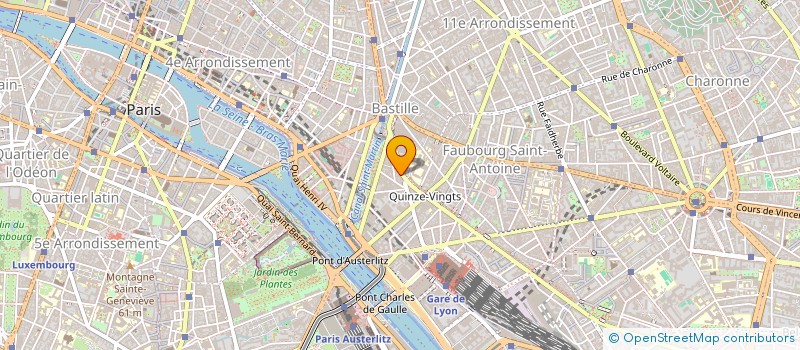 localisation de l'entreprise COUP DE FOUDRE  PARIS