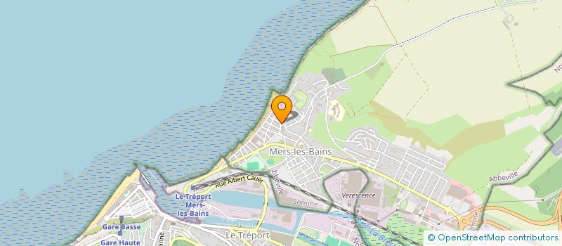 localisation de l'entreprise COUP DE GRIFFES à MERS-LES-BAINS