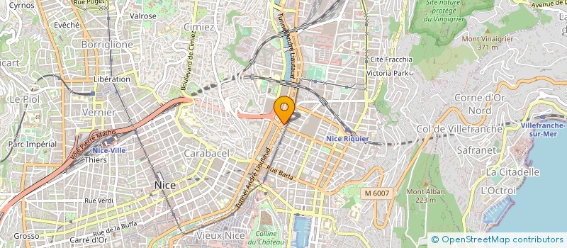 localisation de l'entreprise COUP DE LUNE à NICE