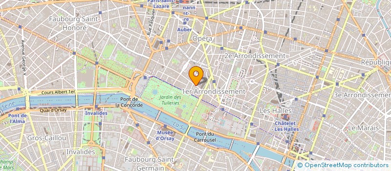 localisation de l'entreprise COUP DE MAIN à PARIS