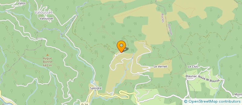 localisation de l'entreprise COUP DE PATTE  ROCLES