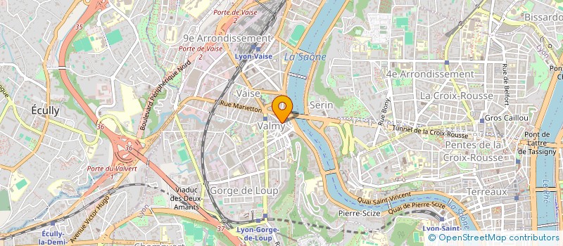 localisation de l'entreprise COUP DE PEAU à LYON