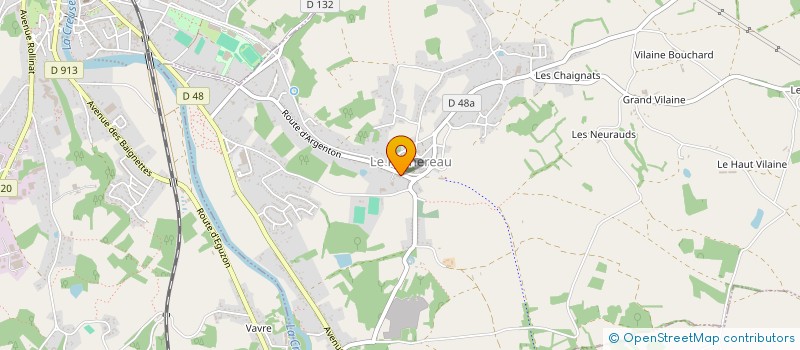 localisation de l'entreprise COUP DE POUCE à LE PECHEREAU