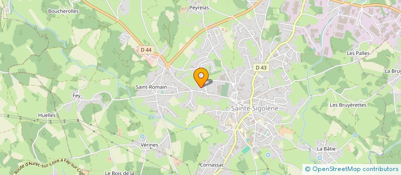 localisation de l'entreprise COUP DE POUCE A L'EMPLOI à BAS-EN-BASSET