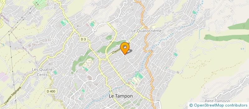localisation de l'entreprise COUP DE POUCE REUNION à LE TAMPON